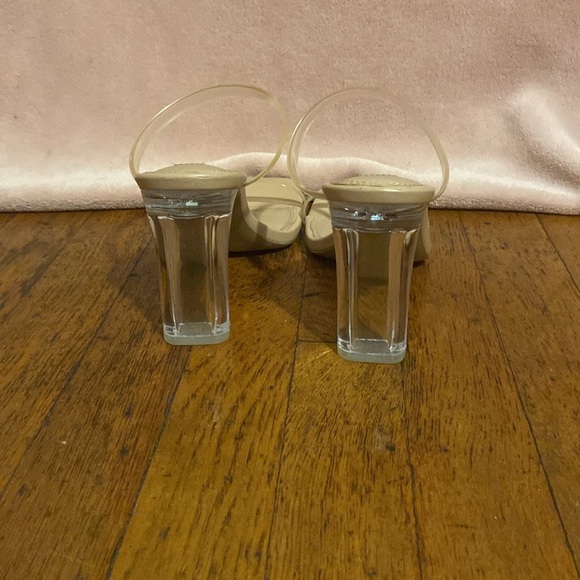 Steven by Steve Madden - New York Jercy Clear Sandal Size 7.5 - Picture 6 of 9